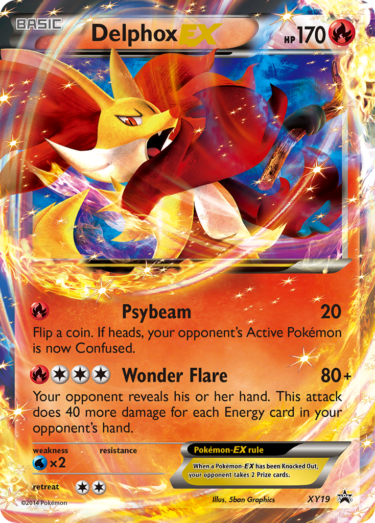 Delphox EX (XY19) [XY: Black Star Promos] | Total Play