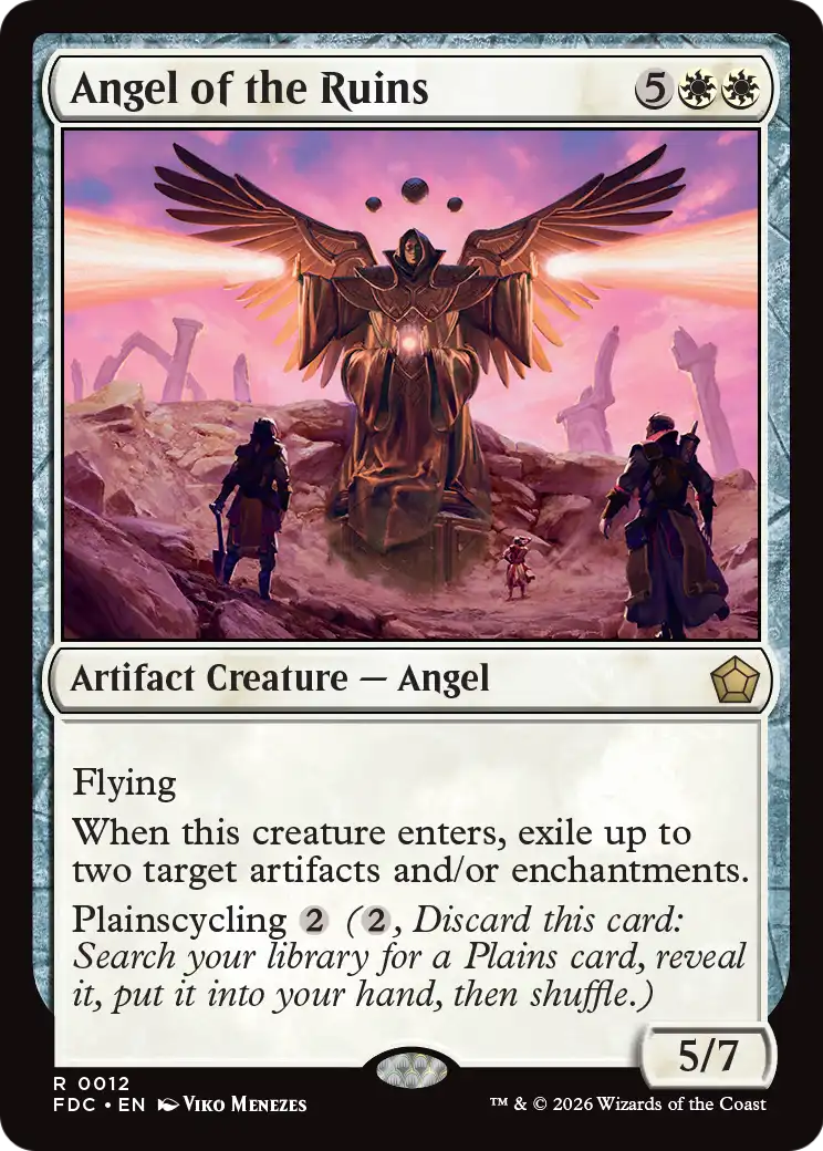 Angel of the Ruins [Foundations Commander] | Total Play