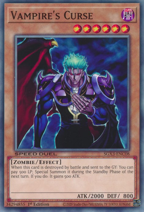 Vampire's Curse [SGX3-ENC08] Common | Total Play