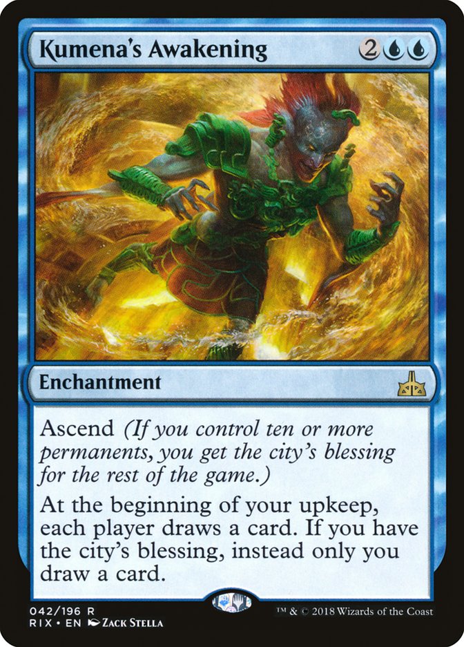 Kumena's Awakening [Rivals of Ixalan] | Total Play