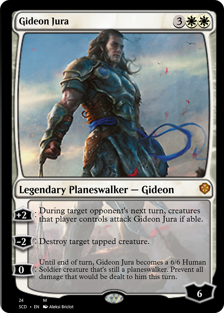 Gideon Jura [Starter Commander Decks] | Total Play