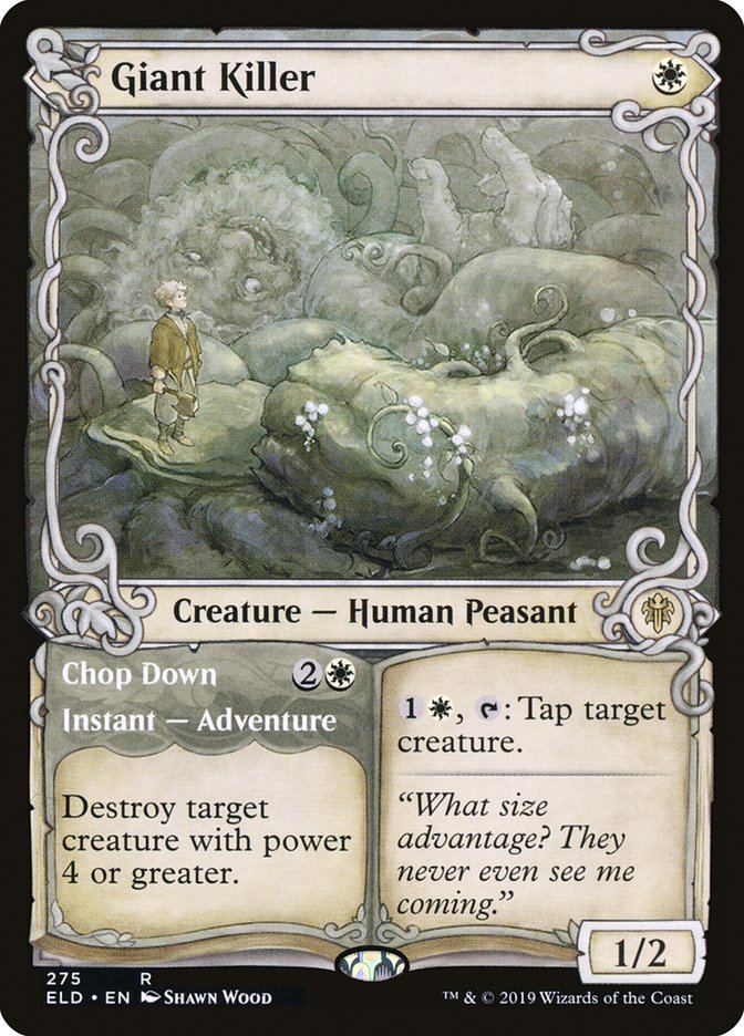 Giant Killer // Chop Down (Showcase) [Throne of Eldraine] | Total Play