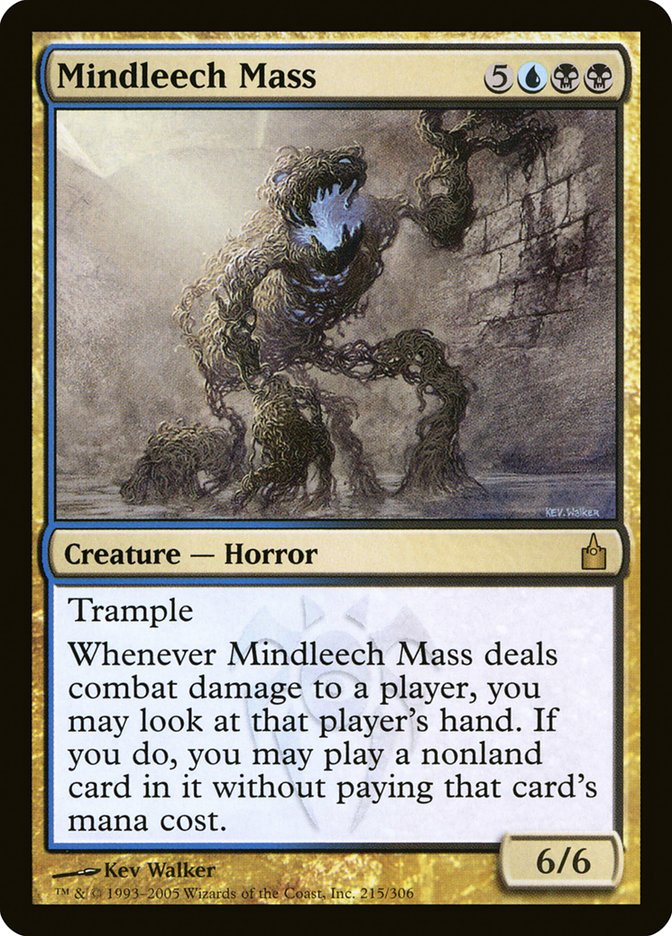Mindleech Mass [Ravnica: City of Guilds] | Total Play