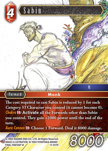 Sabin [Rebellion's Call] | Total Play
