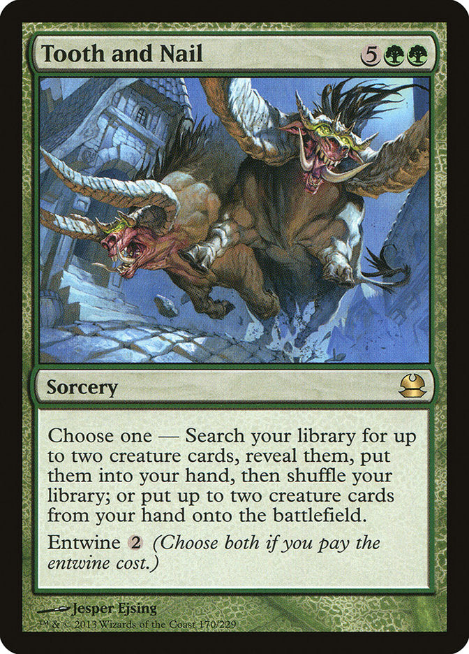 Tooth and Nail [Modern Masters] | Total Play