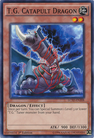 T.G. Catapult Dragon [LC5D-EN208] Common | Total Play