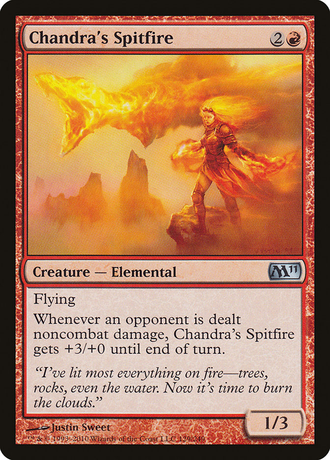 Chandra's Spitfire [Magic 2011] | Total Play
