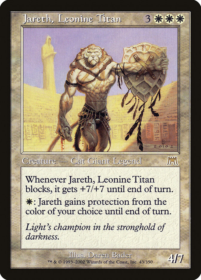Jareth, Leonine Titan [Onslaught] | Total Play