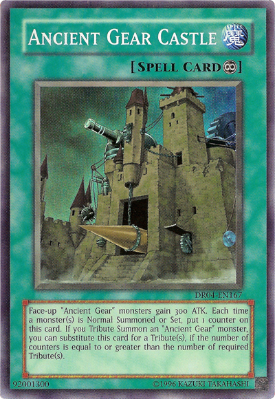 Ancient Gear Castle [DR04-EN167] Super Rare | Total Play