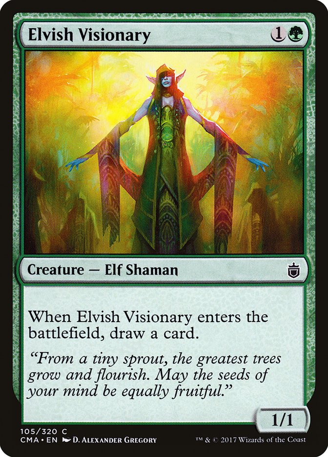 Elvish Visionary [Commander Anthology] | Total Play
