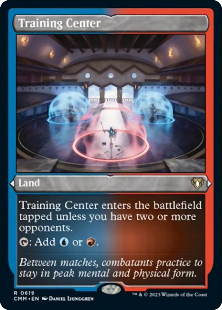 Training Center (Foil Etched) [Commander Masters] | Total Play