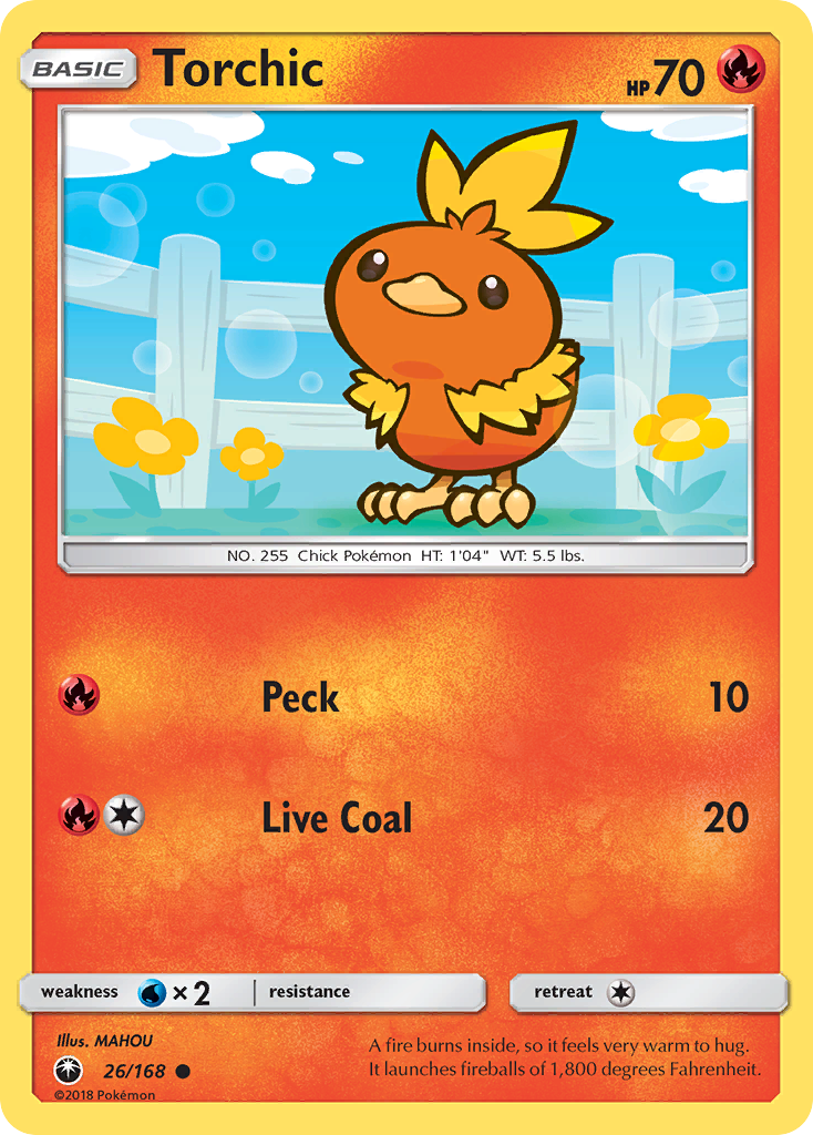 Torchic (26/168) [Sun & Moon: Celestial Storm] | Total Play