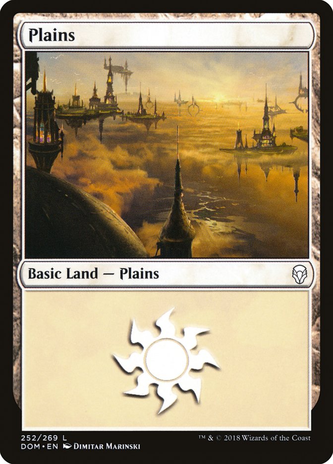 Plains (252) [Dominaria] | Total Play