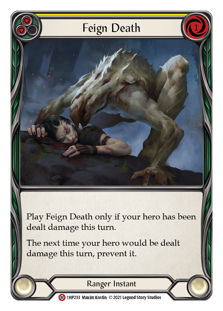 Feign Death [1HP233] (History Pack 1) | Total Play