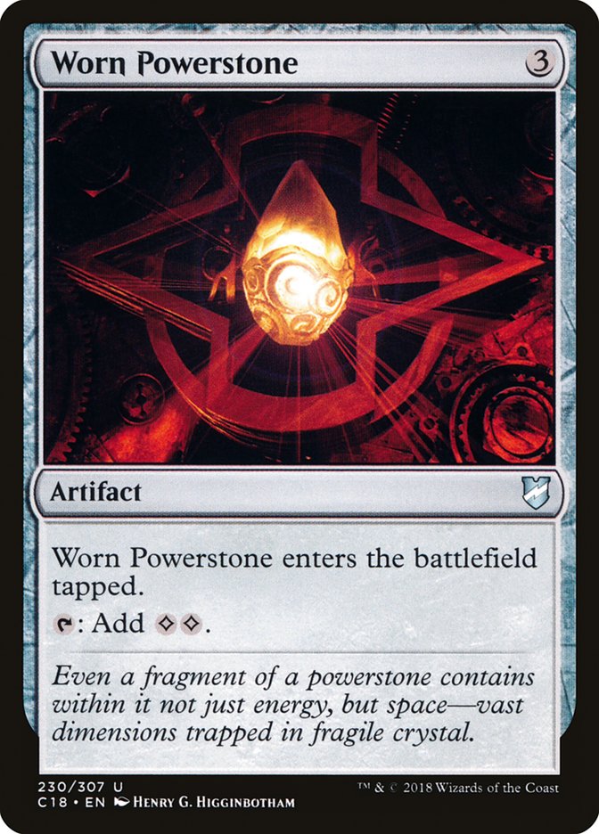 Worn Powerstone [Commander 2018] | Total Play
