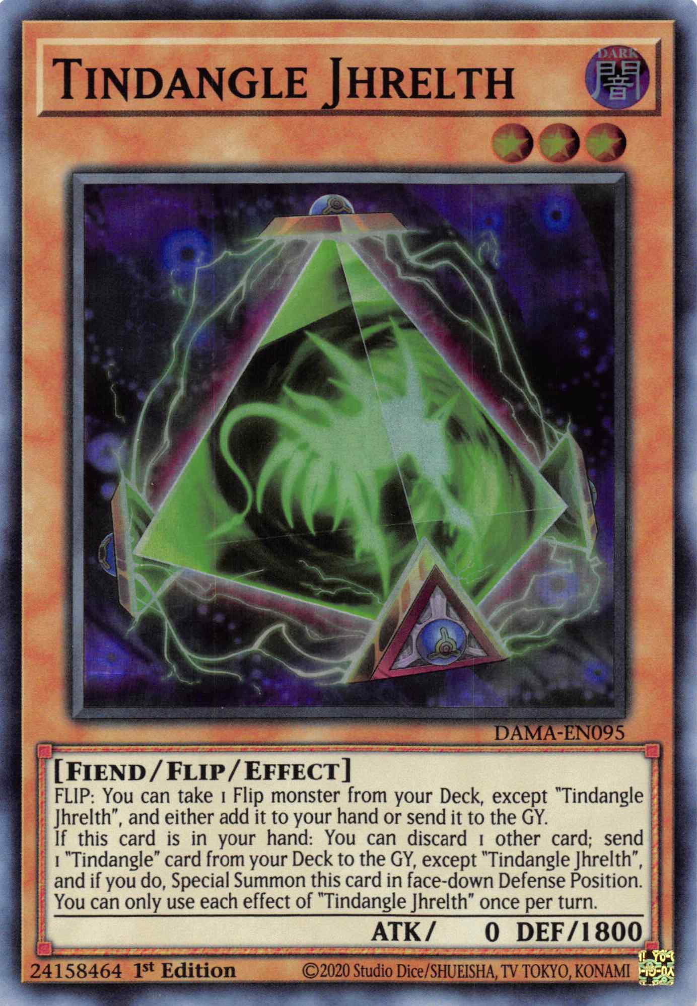 Tindangle Jhrelth [DAMA-EN095] Super Rare | Total Play