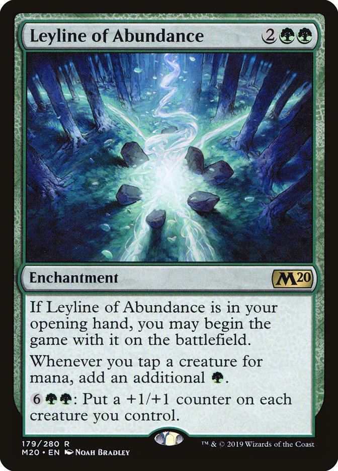 Leyline of Abundance [Core Set 2020] | Total Play