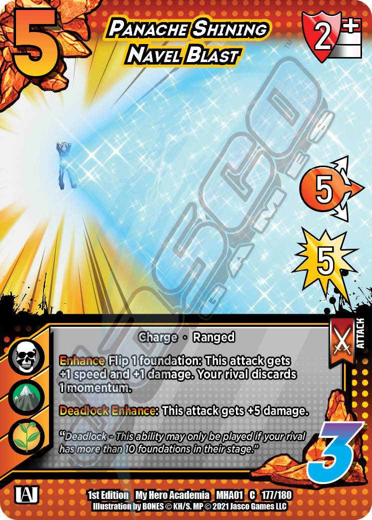 Panache Shining Navel Blast [Series 1] | Total Play