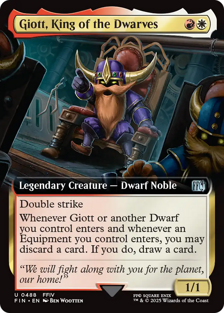 Giott, King of the Dwarves (Extended Art) [FINAL FANTASY] | Total Play