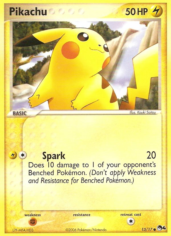 Pikachu (13/17) [POP Series 4] | Total Play