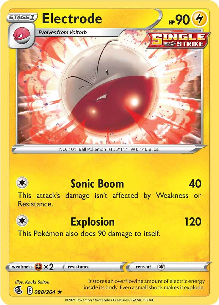 Electrode (088/264) [Sword & Shield: Fusion Strike] | Total Play