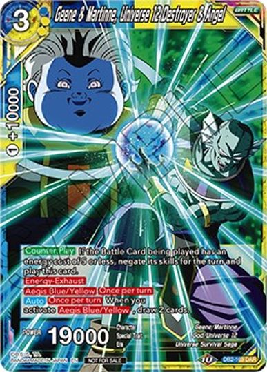 Geene & Martinne, Universe 12 Destroyer & Angel (DB2-169) [Tournament Promotion Cards] | Total Play