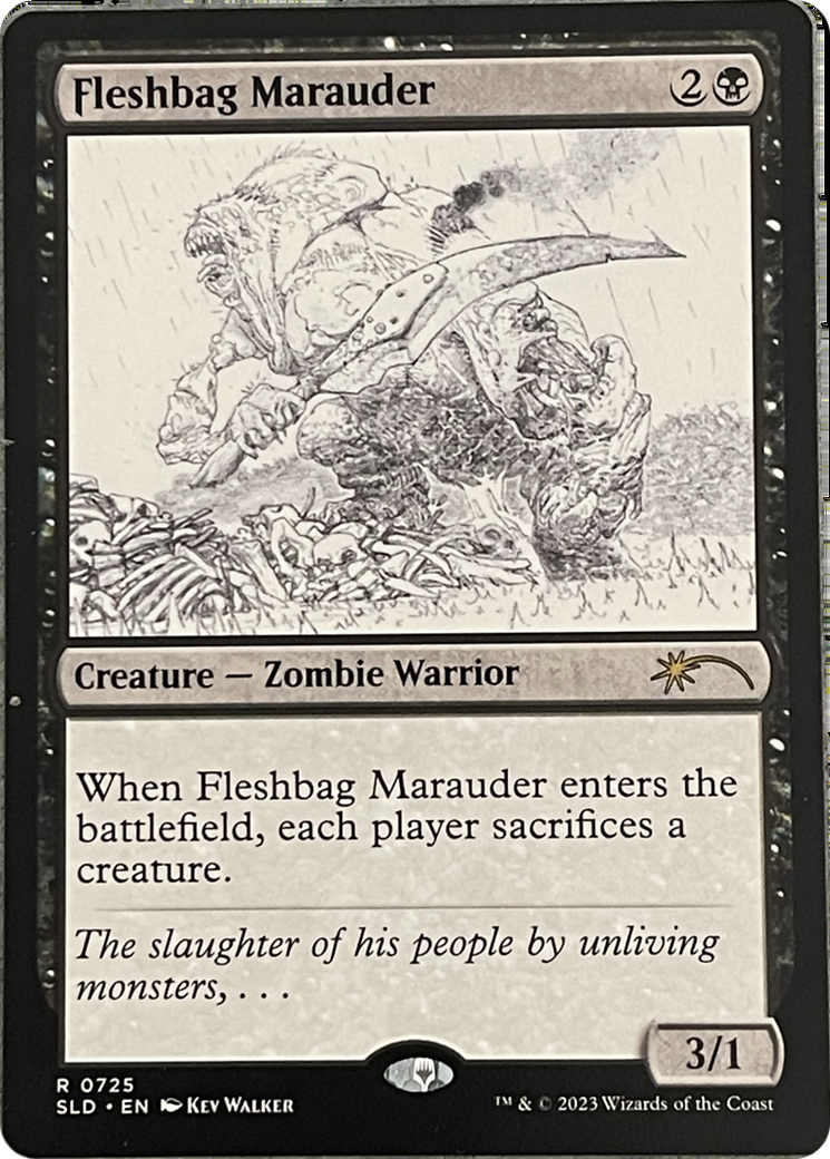 Fleshbag Marauder (Sketch Showcase) [Secret Lair Drop Series] | Total Play