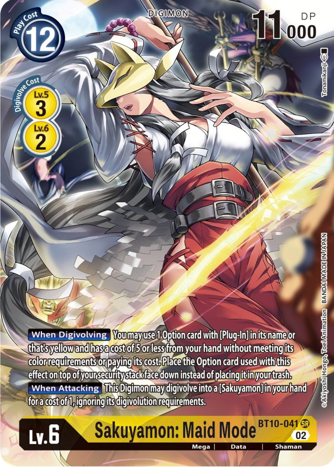 Sakuyamon: Maid Mode [BT10-041] (Alternate Art) [Xros Encounter] | Total Play