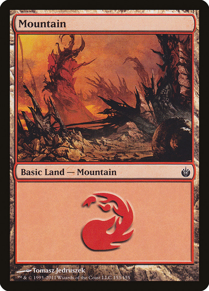 Mountain (153) [Mirrodin Besieged] | Total Play