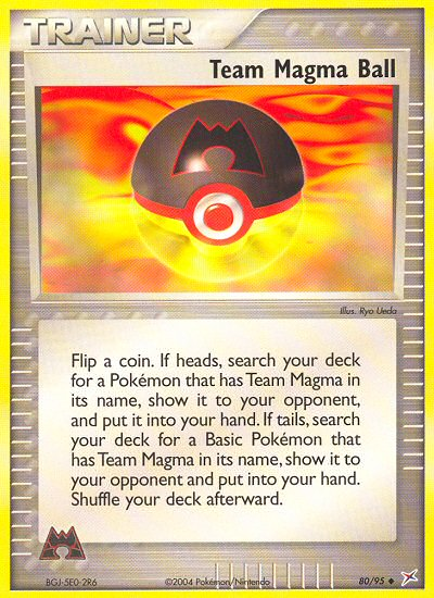 Team Magma Ball (80/95) [EX: Team Magma vs Team Aqua] | Total Play