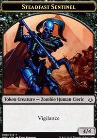 Steadfast Sentinel // Cat Double-Sided Token [Hour of Devastation Tokens] | Total Play