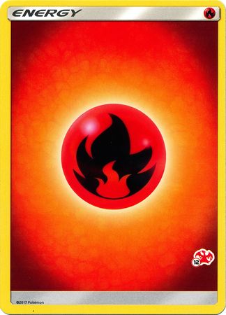 Fire Energy (Charizard Stamp #12) [Battle Academy 2020] | Total Play