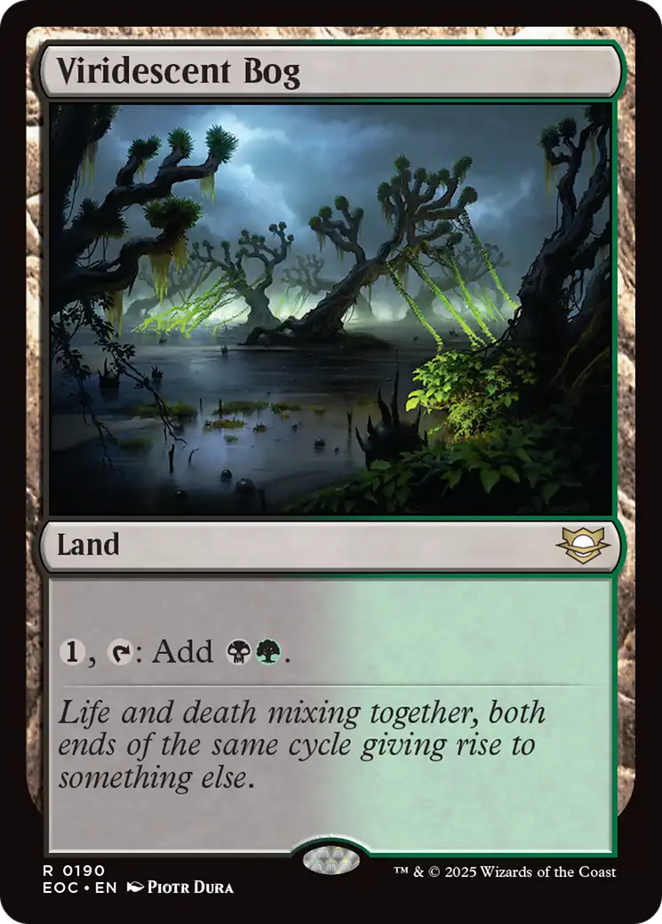Viridescent Bog [Edge of Eternities Commander] | Total Play