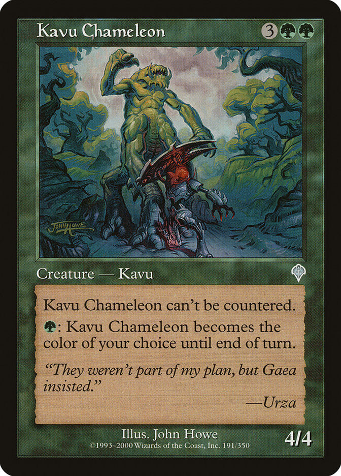 Kavu Chameleon [Invasion] | Total Play