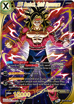 SS4 Bardock, Spirit Resonance (SPR) (BT14-122) [Cross Spirits] | Total Play