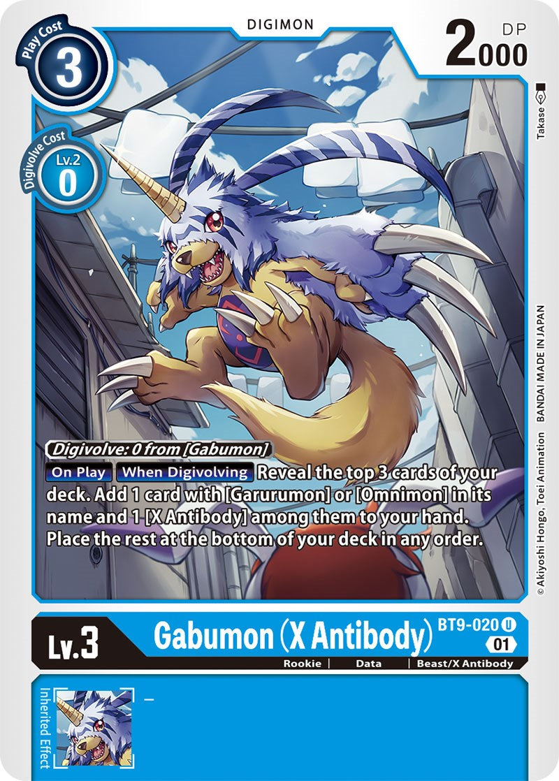 Gabumon (X Antibody) [BT9-020] [X Record] | Total Play