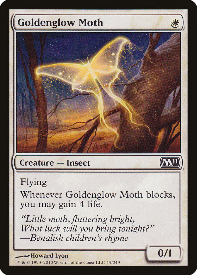 Goldenglow Moth [Magic 2011] | Total Play