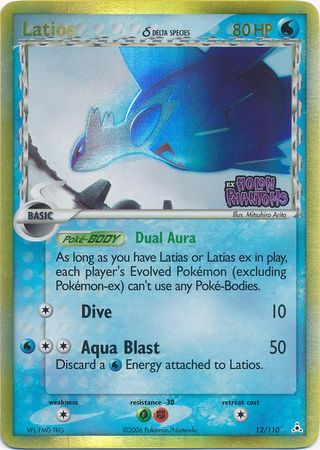 Latios (12/110) (Delta Species) (Stamped) [EX: Holon Phantoms] | Total Play