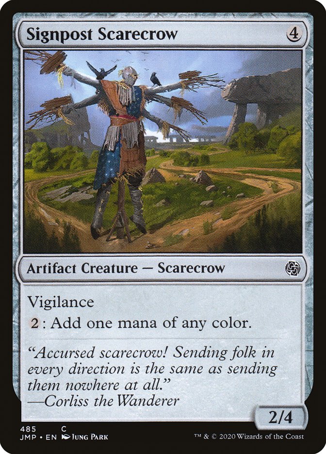Signpost Scarecrow [Jumpstart] | Total Play