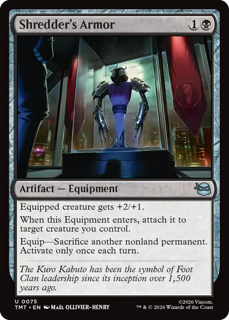 Shredder's Armor [Teenage Mutant Ninja Turtles] | Total Play