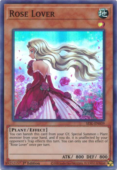 Rose Lover [SESL-EN039] Super Rare | Total Play