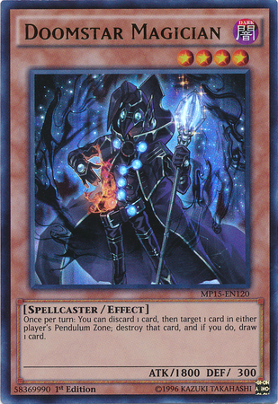 Doomstar Magician [MP15-EN120] Ultra Rare | Total Play