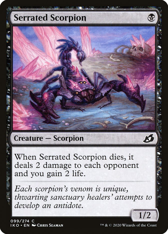 Serrated Scorpion [Ikoria: Lair of Behemoths] | Total Play