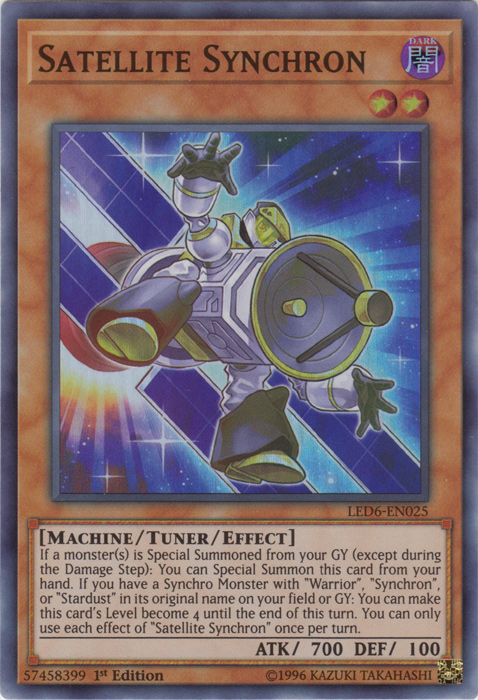 Satellite Synchron [LED6-EN025] Super Rare | Total Play