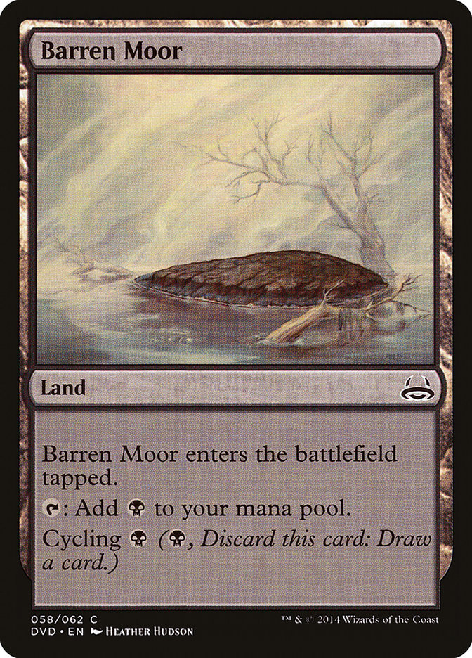Barren Moor (Divine vs. Demonic) [Duel Decks Anthology] | Total Play