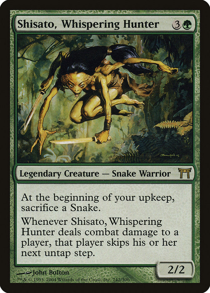 Shisato, Whispering Hunter [Champions of Kamigawa] | Total Play