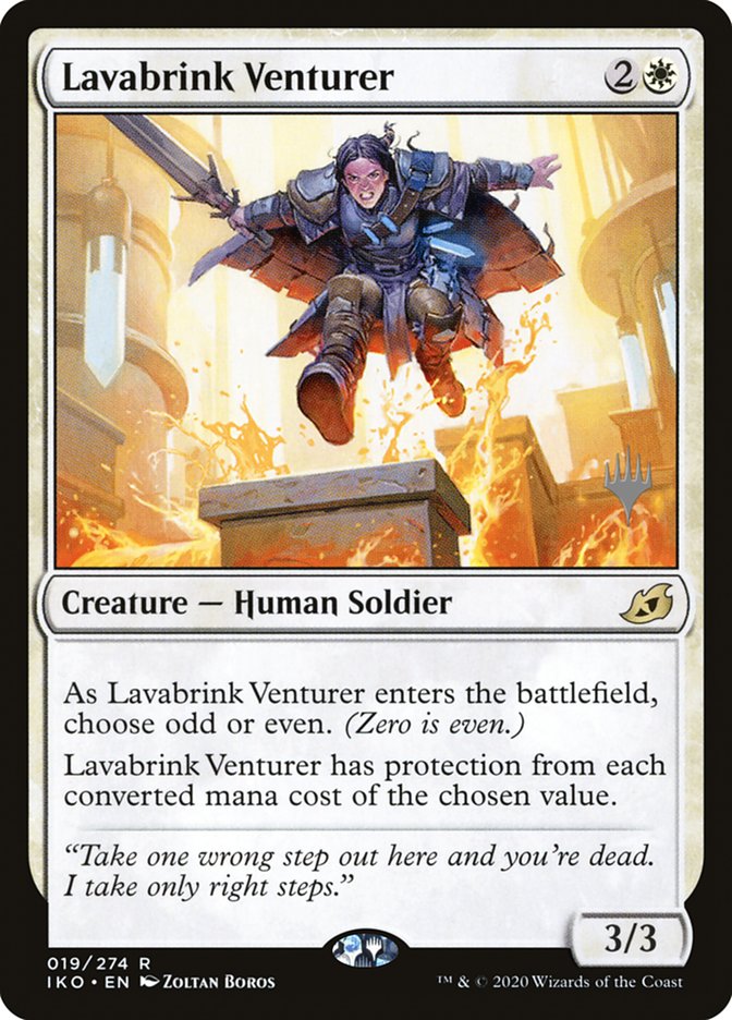 Lavabrink Venturer (Promo Pack) [Ikoria: Lair of Behemoths Promos] | Total Play