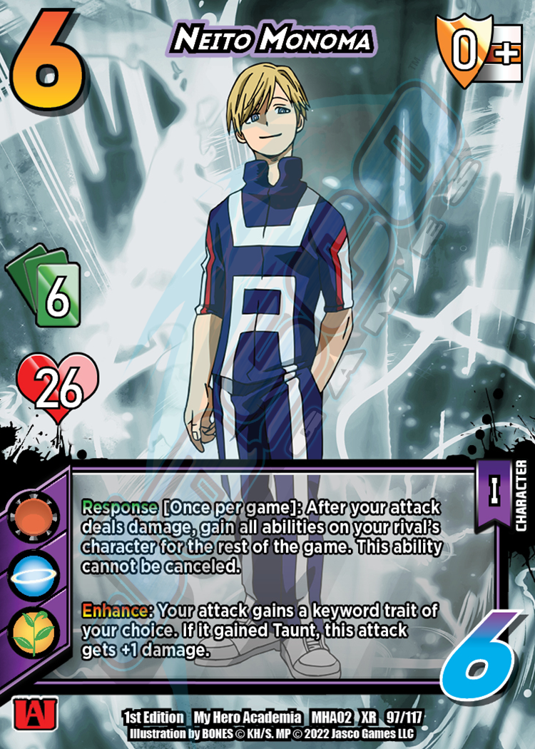 Neito Monoma [Crimson Rampage XR] | Total Play