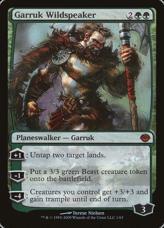 Garruk Wildspeaker [Duel Decks: Garruk vs. Liliana] | Total Play