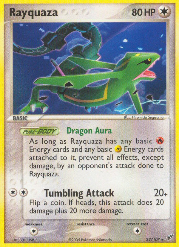 Rayquaza (22/107) [EX: Deoxys] | Total Play